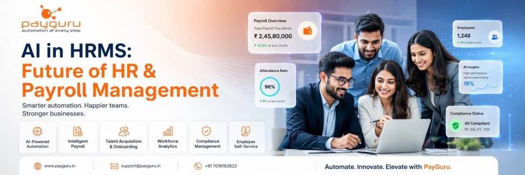 AI in HRMS: The Future of HR and Payroll Management