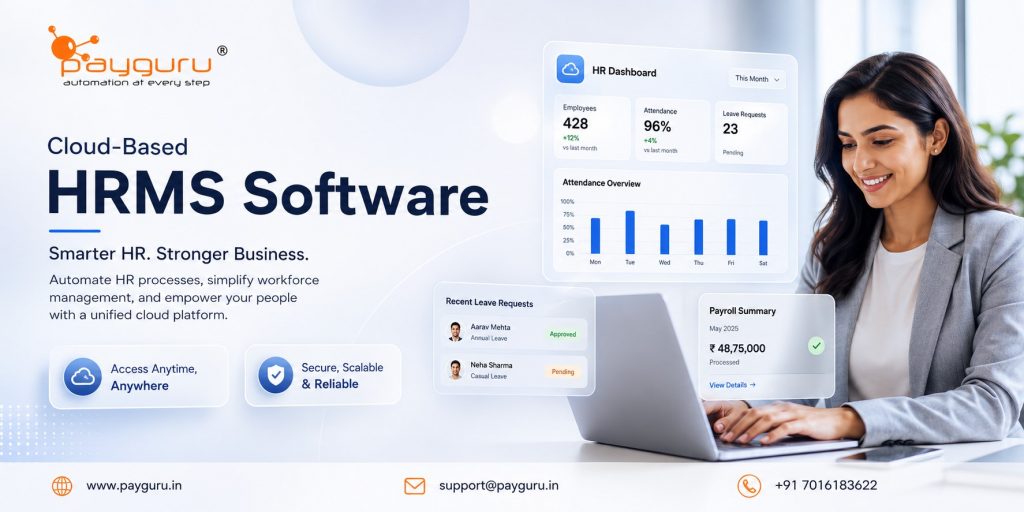 Cloud Based HRMS Software: Benefits & Features
