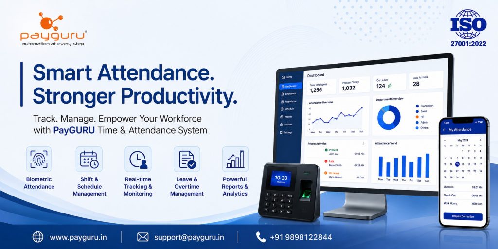 How a Time and Attendance System Improves Workforce Productivity?