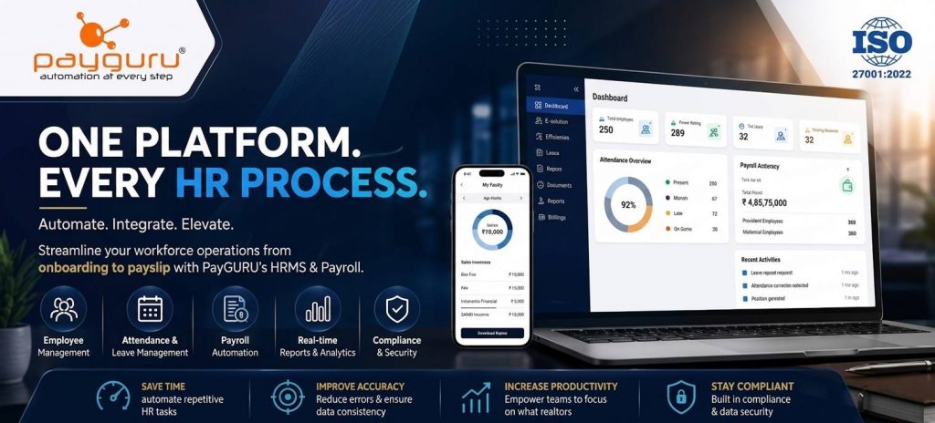 Payroll vs HRMS: Key Differences, Features