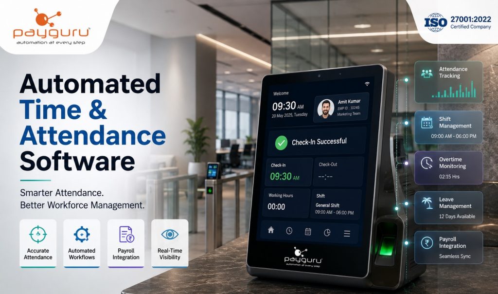Biometric Time and Attendance Software