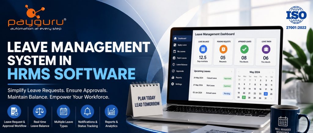 Leave Management System in HRMS Software